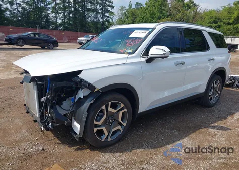 2025 Hyundai Palisade Sel Premium from USA, damaged, VIN KM8R44GE0SU919721